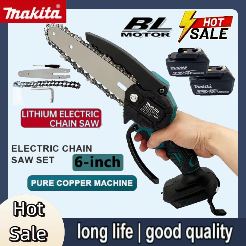 Electric Chainsaw Battery - Makita 6 Inch Chain Saw Portable