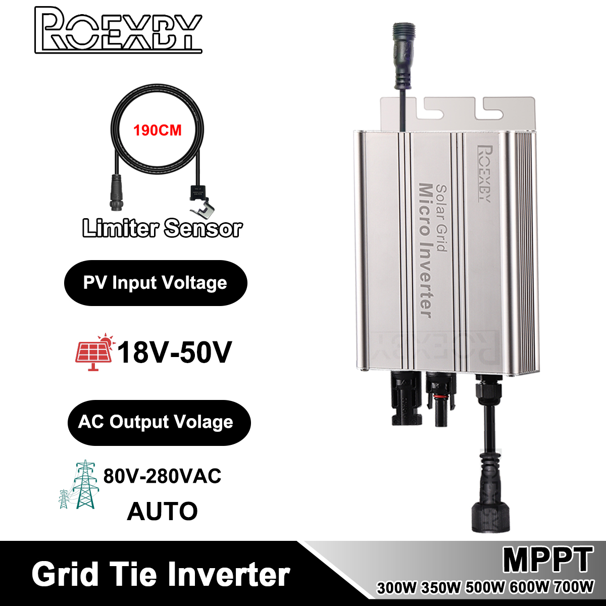 Portable Generator Inverter - Micro solar grid tie inverter mppt