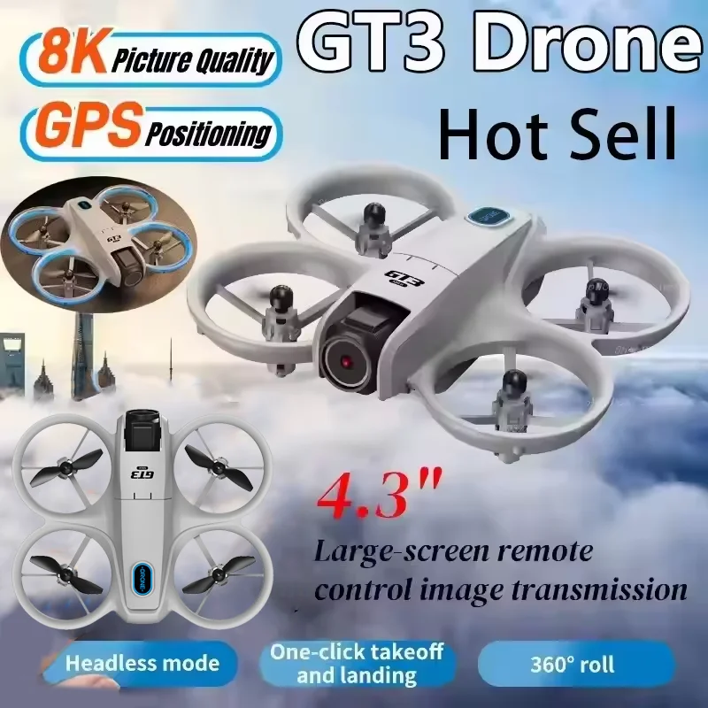 Outdoor Power Box - GT3 Drone 8K HD Dual Cameras