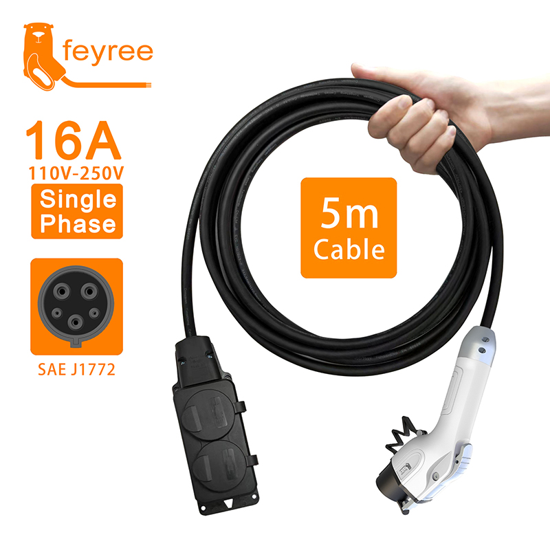 Outdoor Power Hub - feyree Type1 16A Charger Cable with