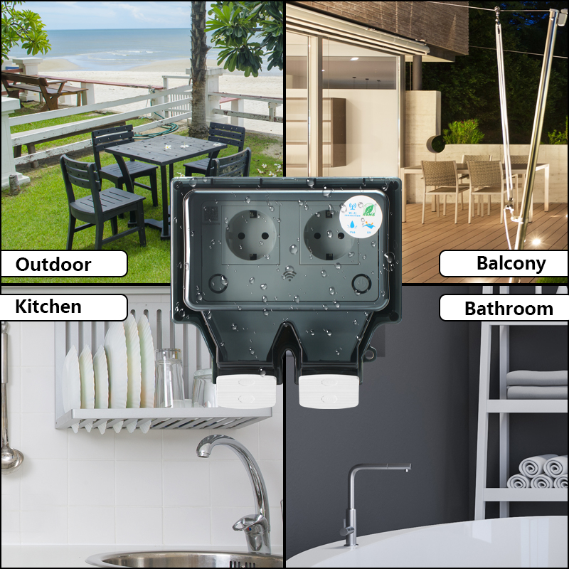 Avoir Tuya Wall Electrical Soc - Outdoor Power Socket Cover avis et prix
