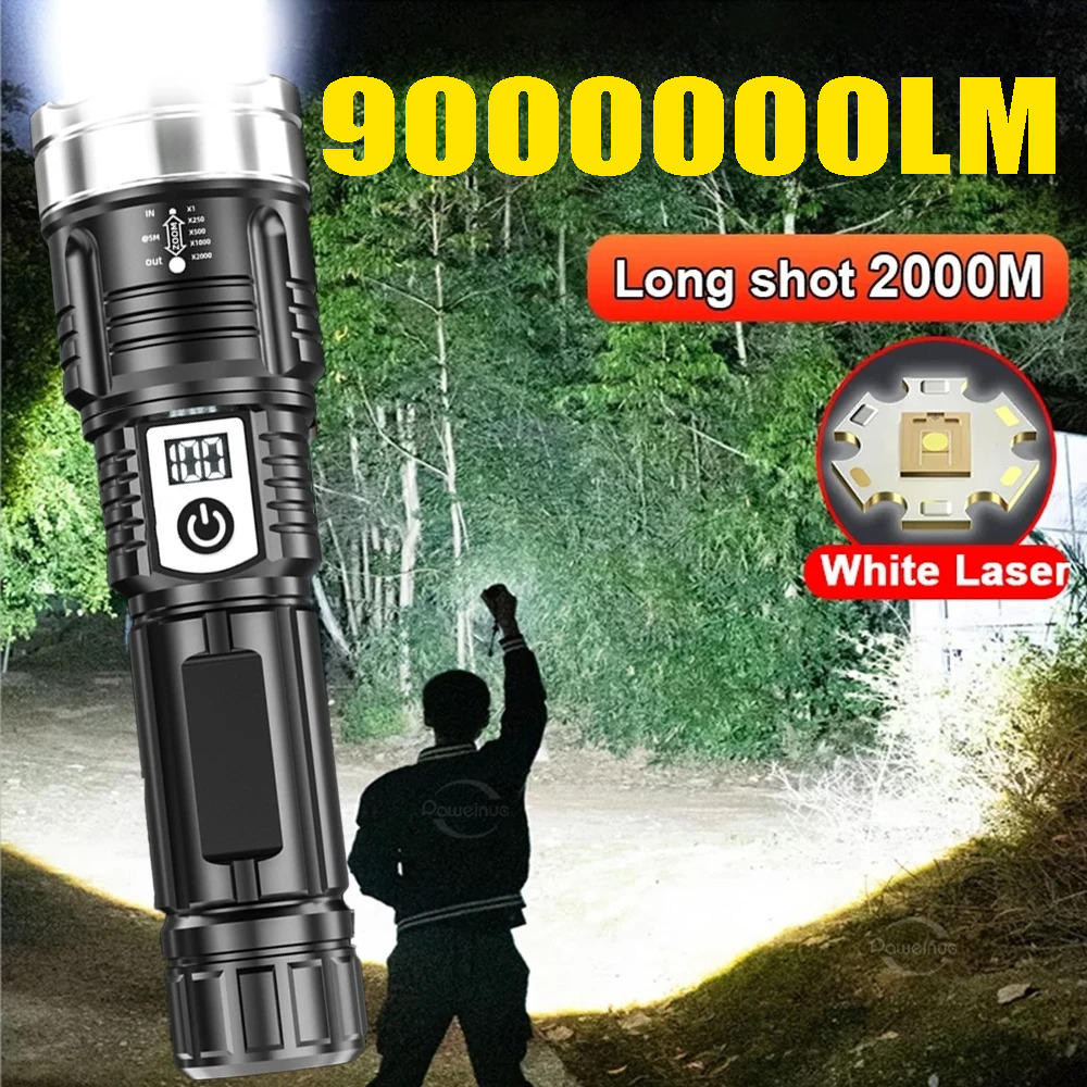 High Power 200000LM LED Flashl - Outdoor Power For Lights avis et prix