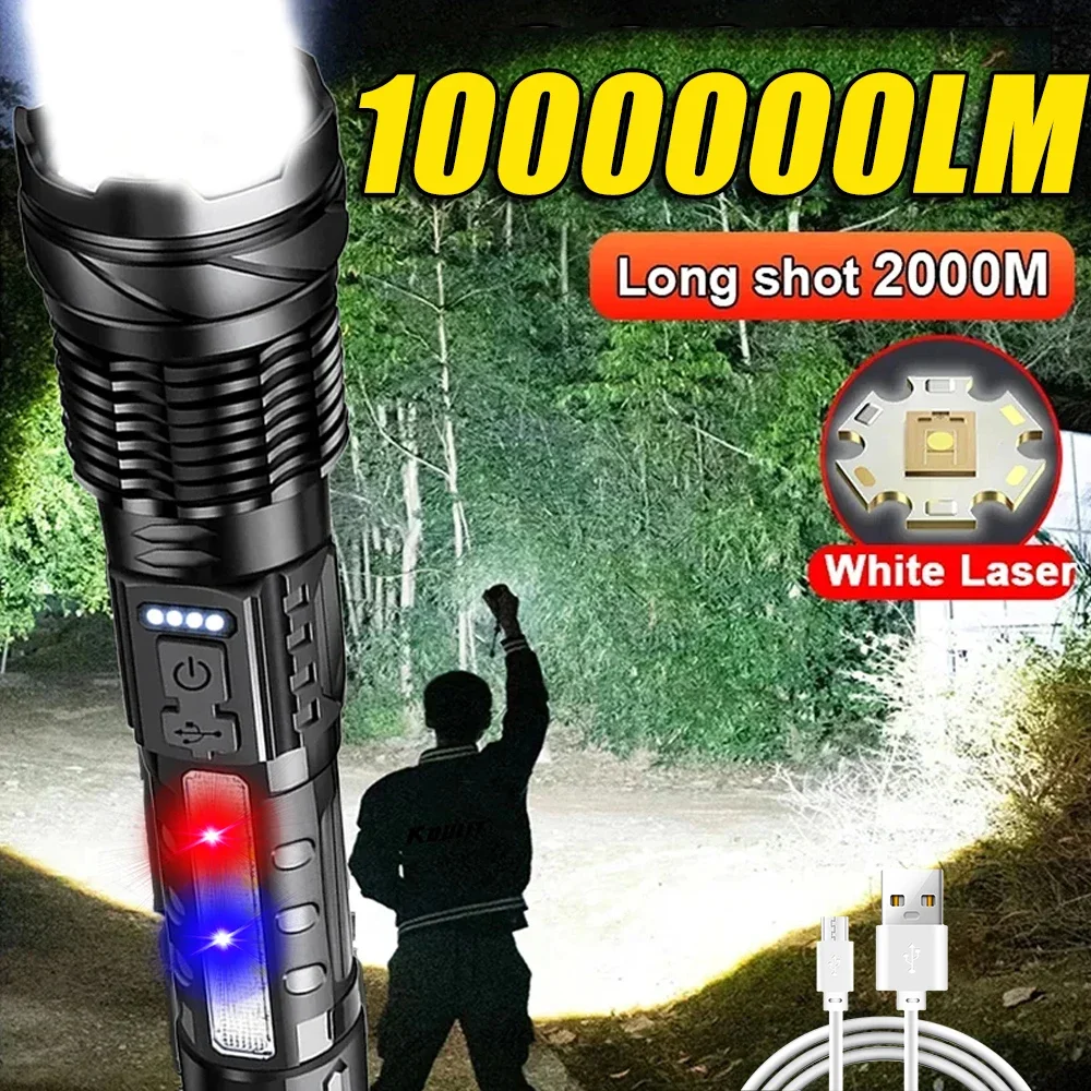 Powerful LED Flashlight Rechar - Outdoor Power For Lights avis et prix