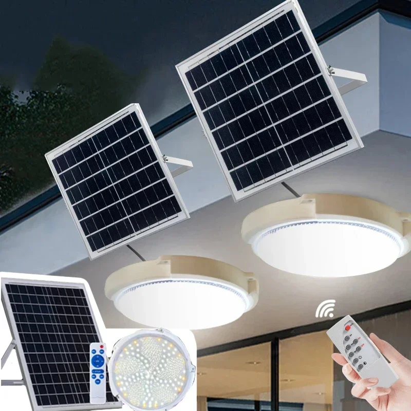 60/500W LED Solar Ceiling Ligh - Outdoor Power Line avis et prix
