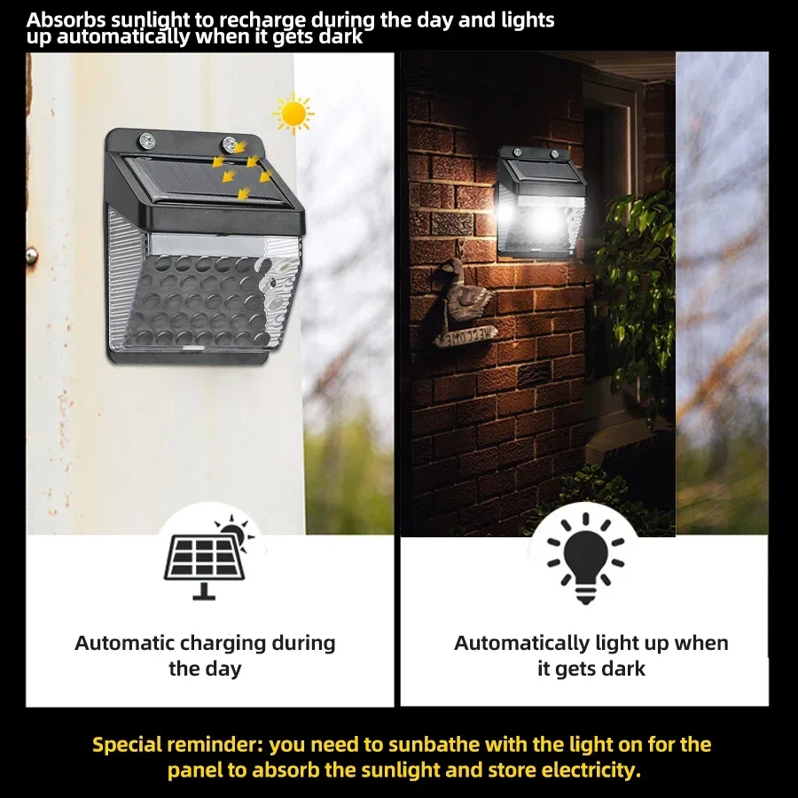 LED Solar Light PIR Motion Sen - Outdoor Power For Lights avis et prix