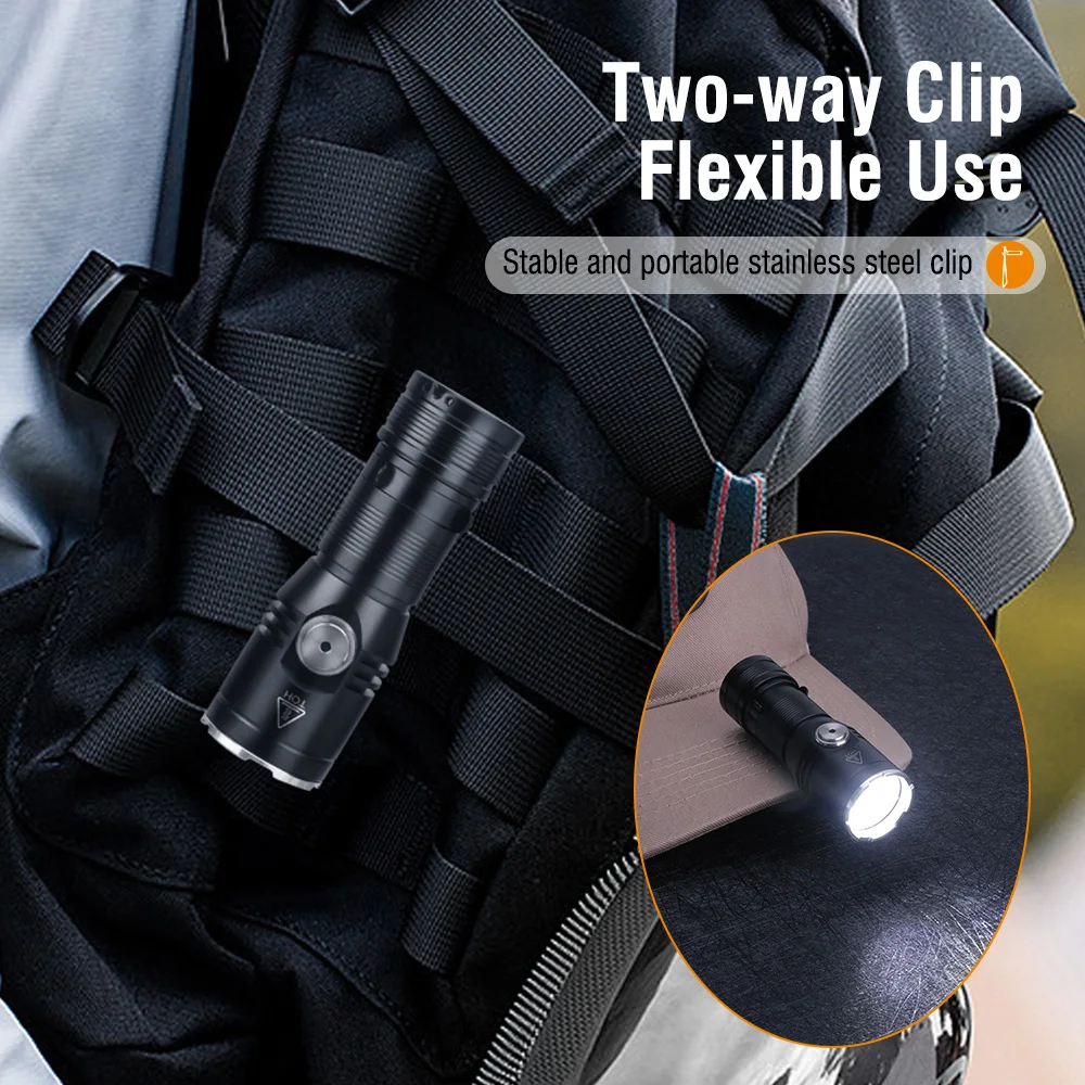 BORUiT ET15 EDC Flashlight Ult - Outdoor Usb Power Bank avis et prix