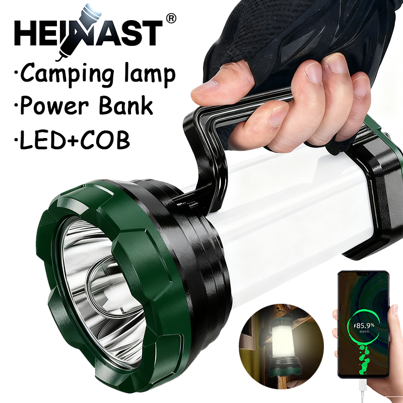 Portable Powerful LED Flashlig - Outdoor Power Bank avis et prix