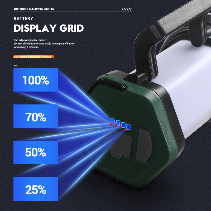 Portable Powerful LED Flashlig - Outdoor Power Bank avis et prix