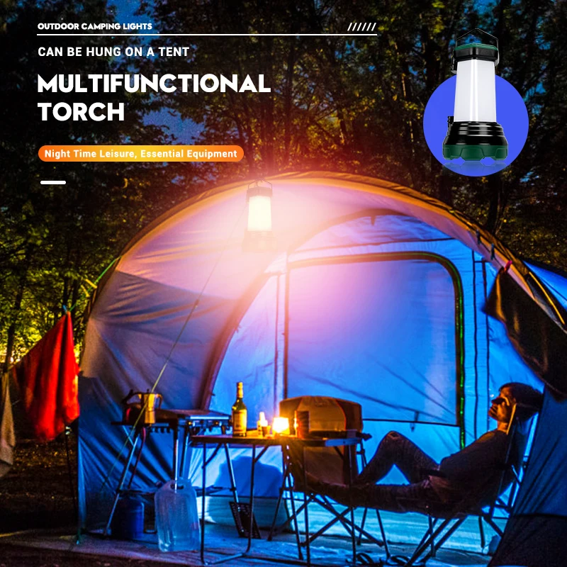 Portable Powerful LED Flashlig - Outdoor Power Bank avis et prix