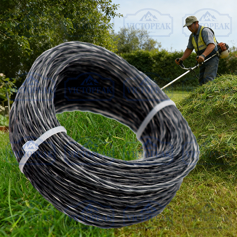Two-colorTwist 2.4mm 15m Trimm - Outdoor Power Line avis et prix