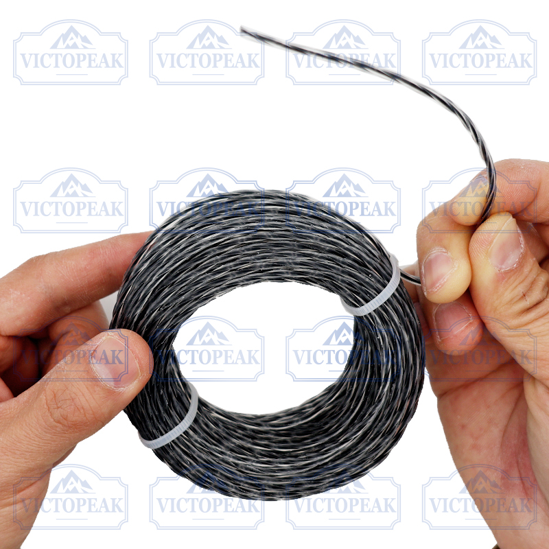Two-colorTwist 2.4mm 15m Trimm - Outdoor Power Line avis et prix