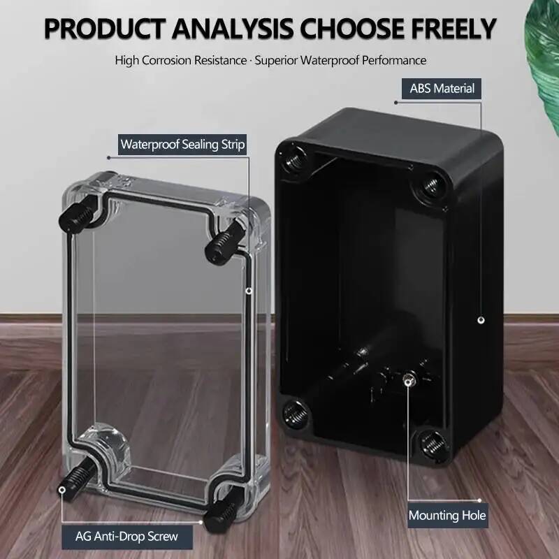 2pcs Transparent Cover Waterpr - Outdoor Power Box avis et prix
