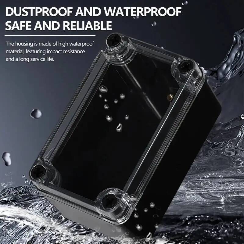 2pcs Transparent Cover Waterpr - Outdoor Power Box avis et prix