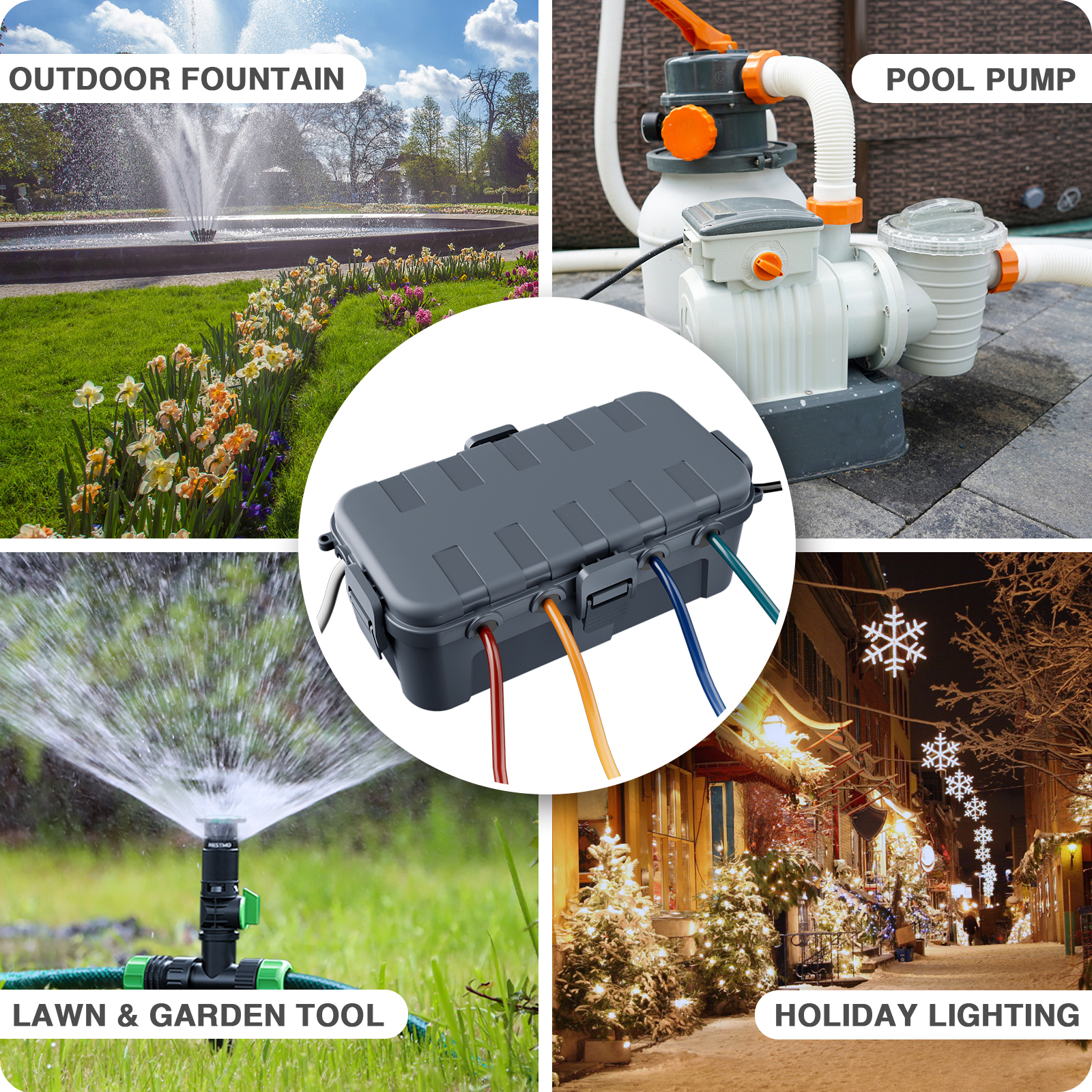 Outdoor Electrical Box Waterpr - Outdoor Power Box avis et prix
