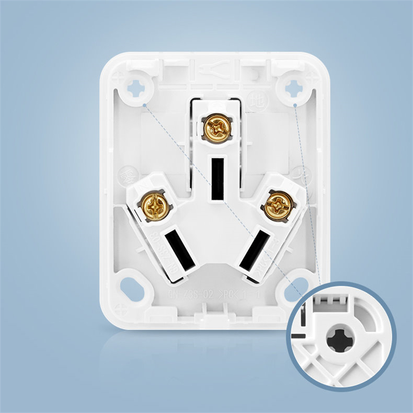China 3 Flat Pin Wall Surface  - Outdoor Power Hub avis et prix