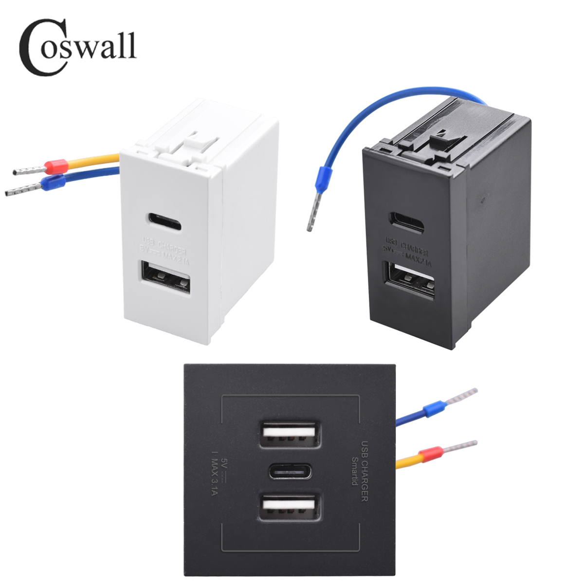 COSWALL E45 / P45 Series White - Outdoor Power Hub avis et prix