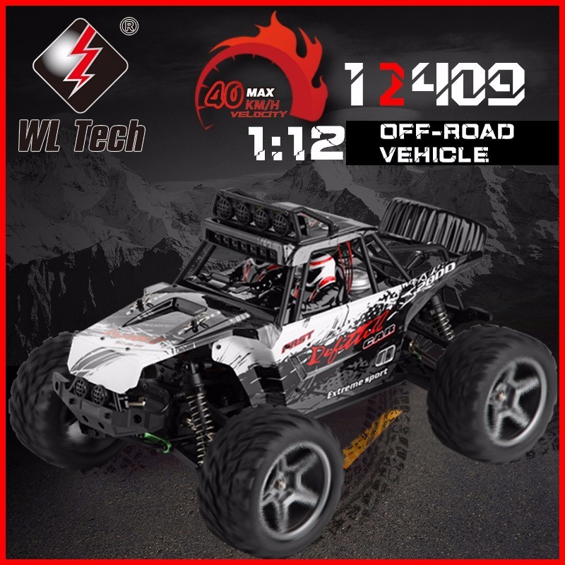 WLtoys 12409 Racing Car 1/12 4 - Outdoor Power Meter Bike avis et prix
