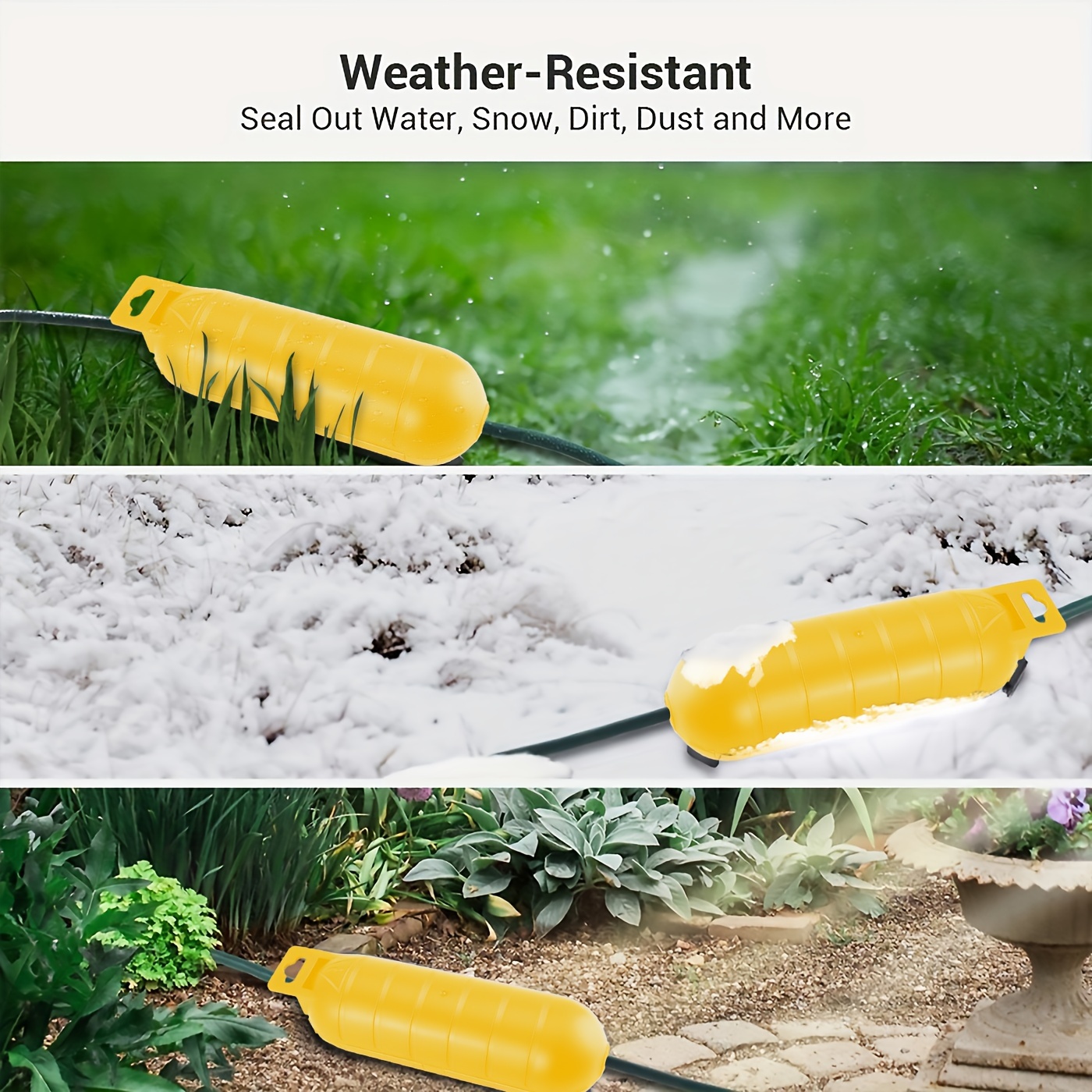 Extension Yellow Cord Safety C - Outdoor Power Socket Cover avis et prix
