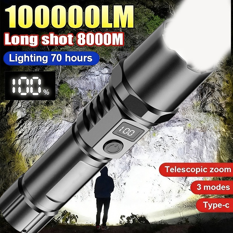 Powerful Led Handheld Flashlig - Outdoor Power For Lights avis et prix
