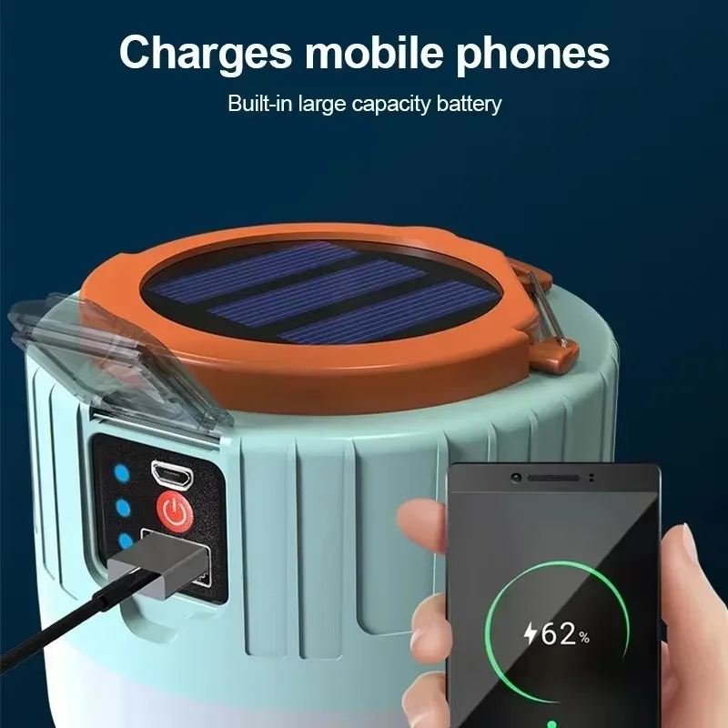 Solar Camping Lantern Recharge - Outdoor Power Bank avis et prix