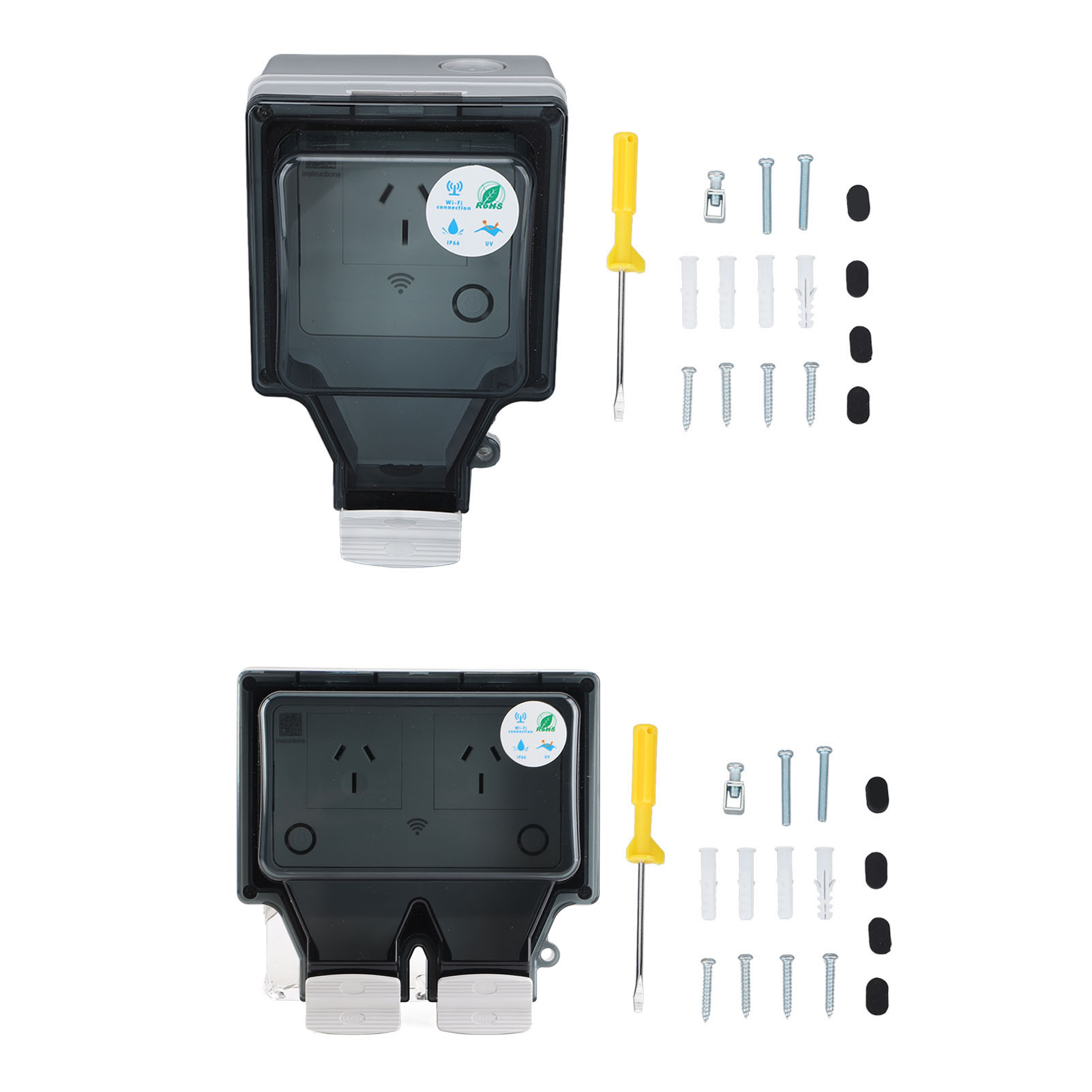 Waterproof Socket WiFi Socket  - Outdoor Power Hub avis et prix