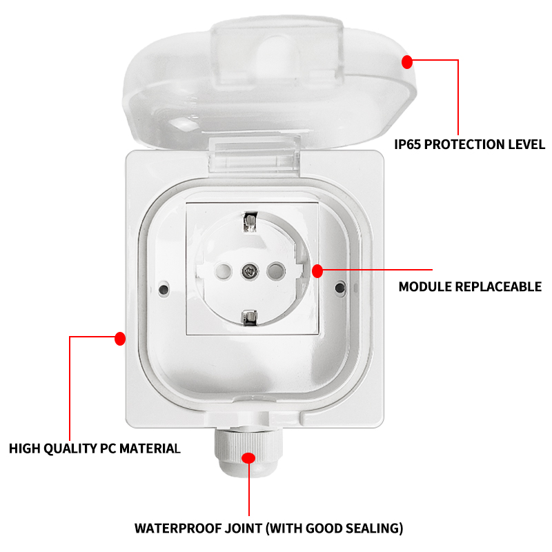 IP65 Waterproof Surface-Mount  - Outdoor Power Box avis et prix