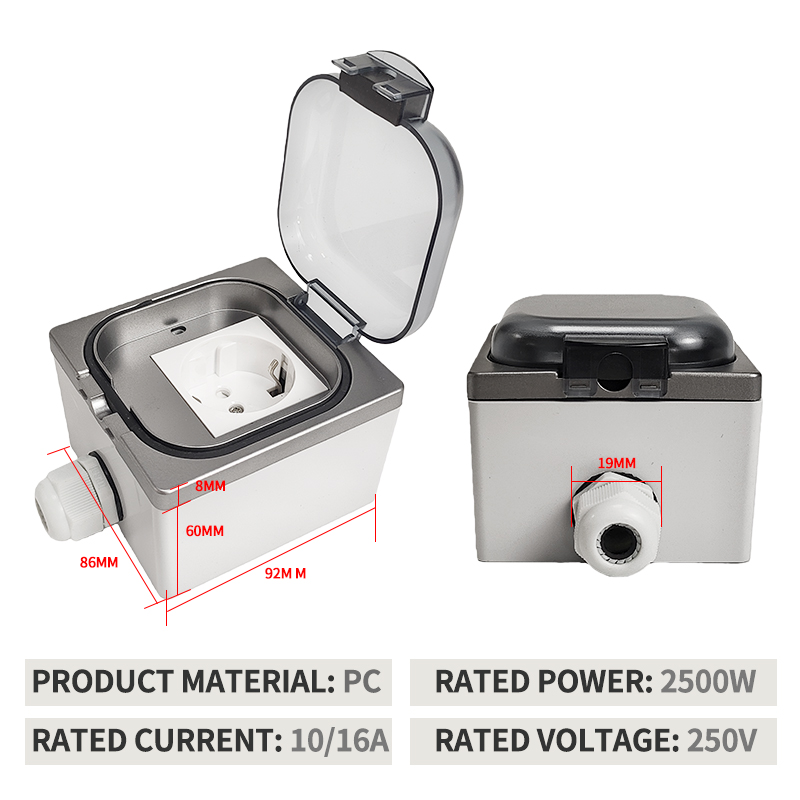 IP65 Waterproof Surface-Mount  - Outdoor Power Box avis et prix