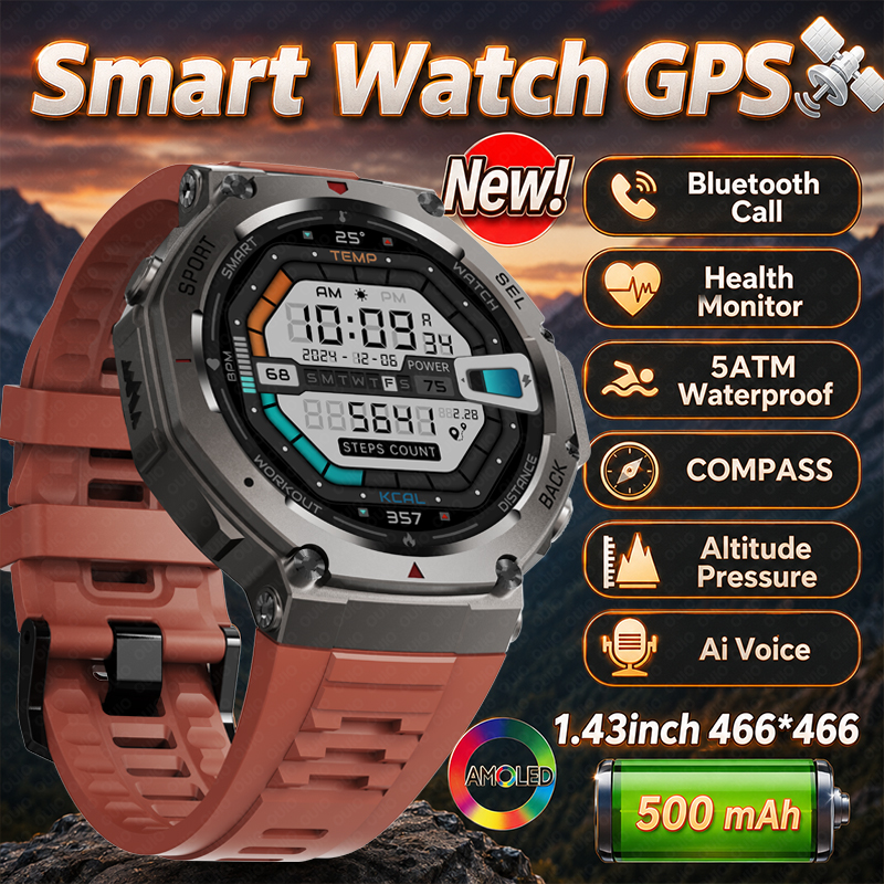 2026 New Military DM58 GPS Sma - Outdoor Power Monitor avis et prix