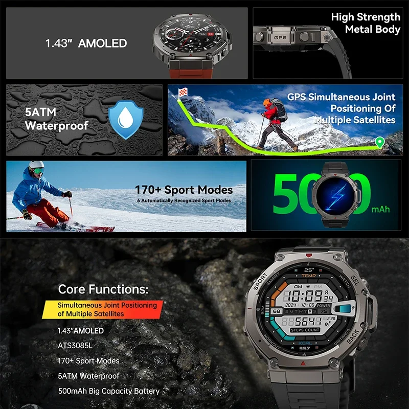 2026 New Military DM58 GPS Sma - Outdoor Power Monitor avis et prix