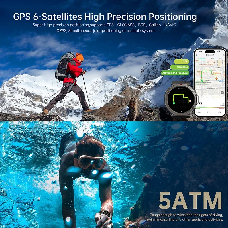 2026 New Military DM58 GPS Sma - Outdoor Power Monitor avis et prix