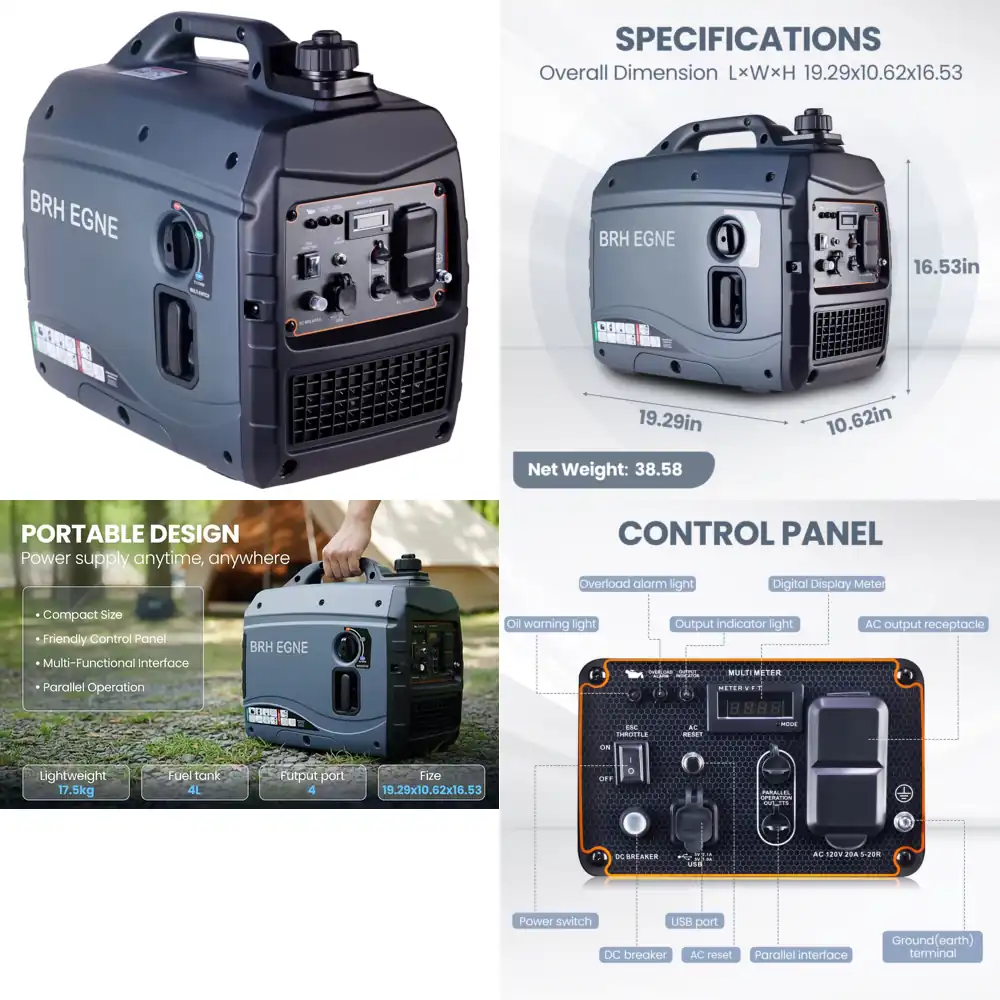 YHS 2500W 3kW Silent Type Inve - Portable Generator Inverter avis et prix