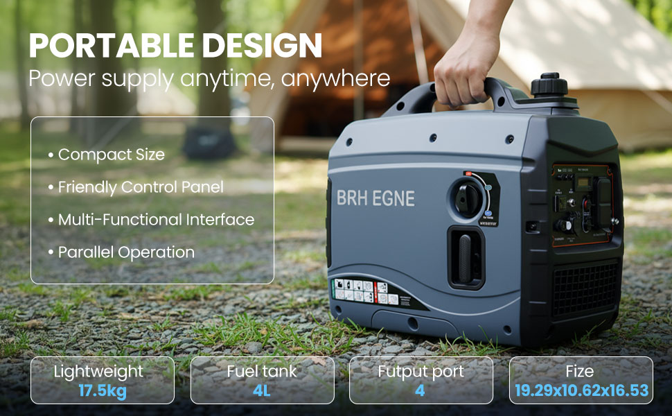 YHS 2500W 3kW Silent Type Inve - Portable Generator Inverter avis et prix