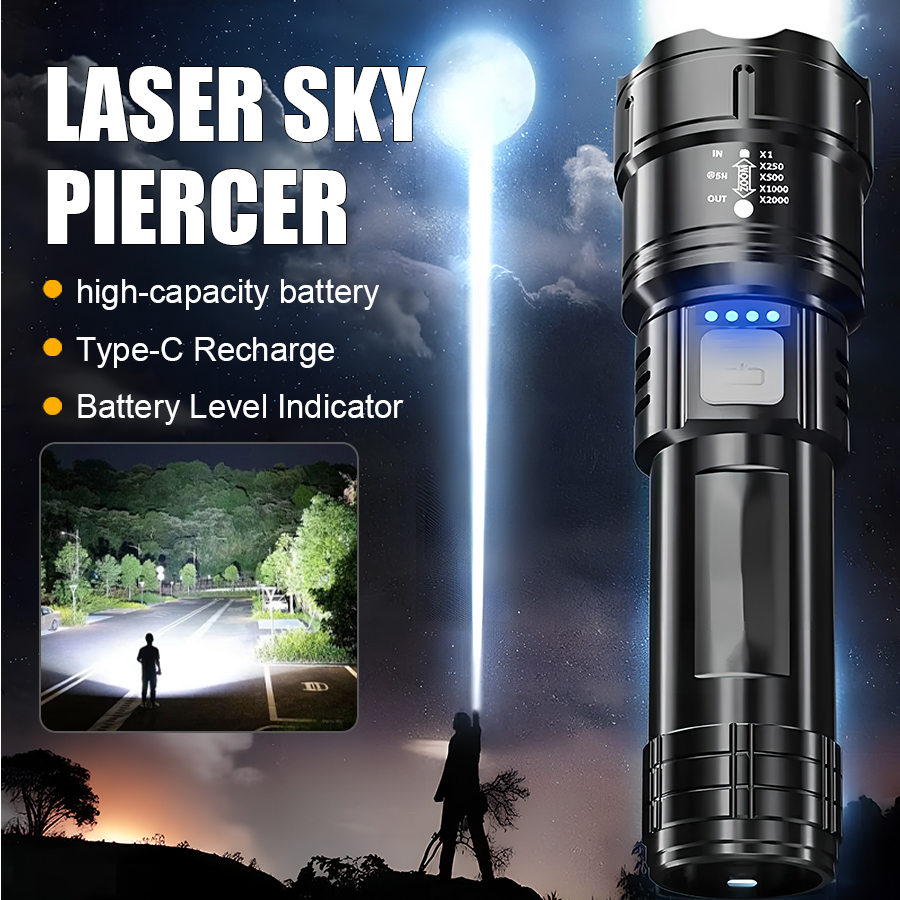 High Power P50 LED Flashlight  - Outdoor Power For Lights avis et prix