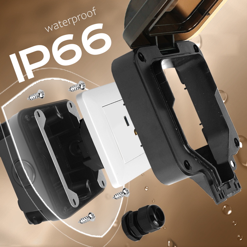 Avoir IP66 Wall Waterproof Soc - Outdoor Power Hub avis et prix