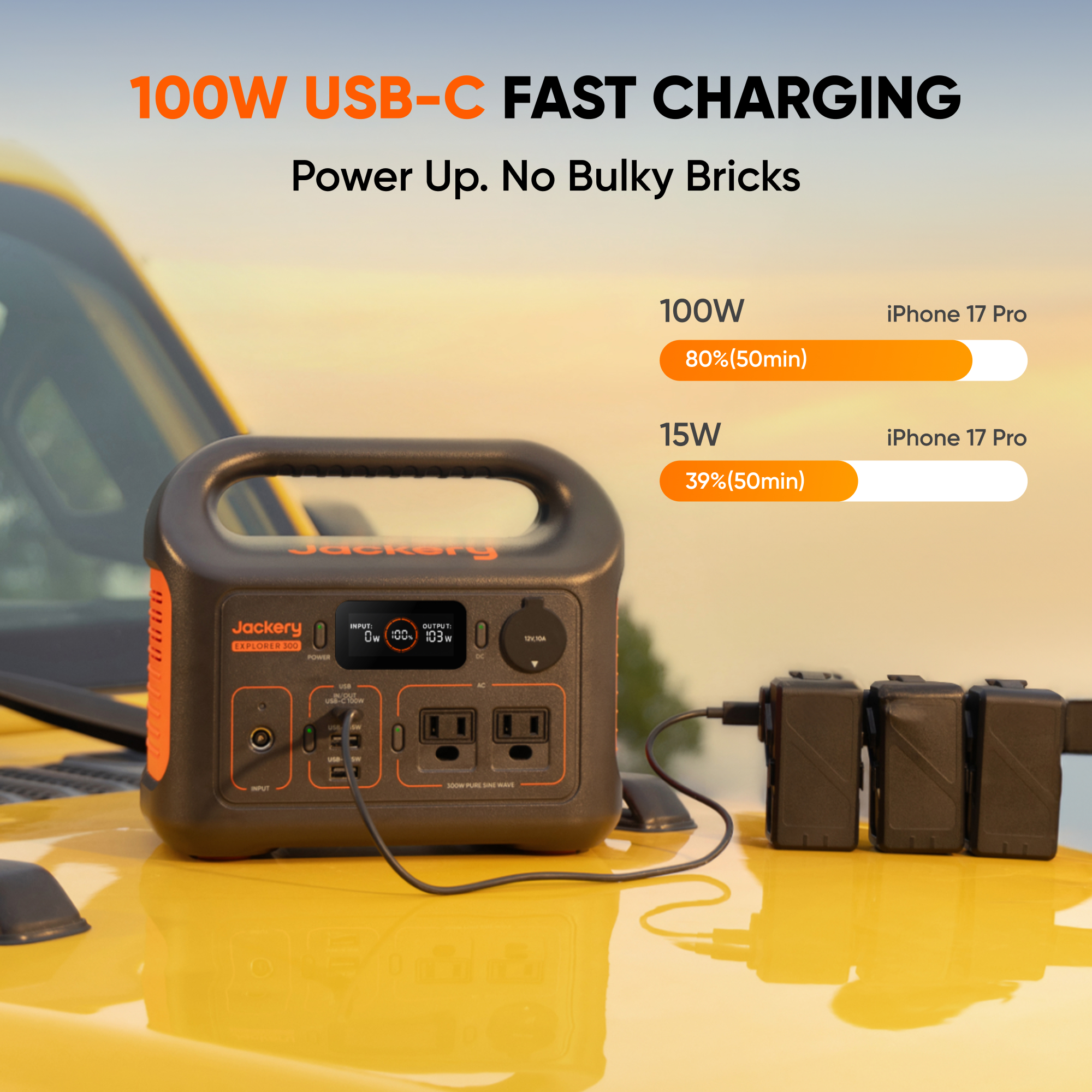 Jackery Portable Power Station - Portable Generator Inverter avis et prix