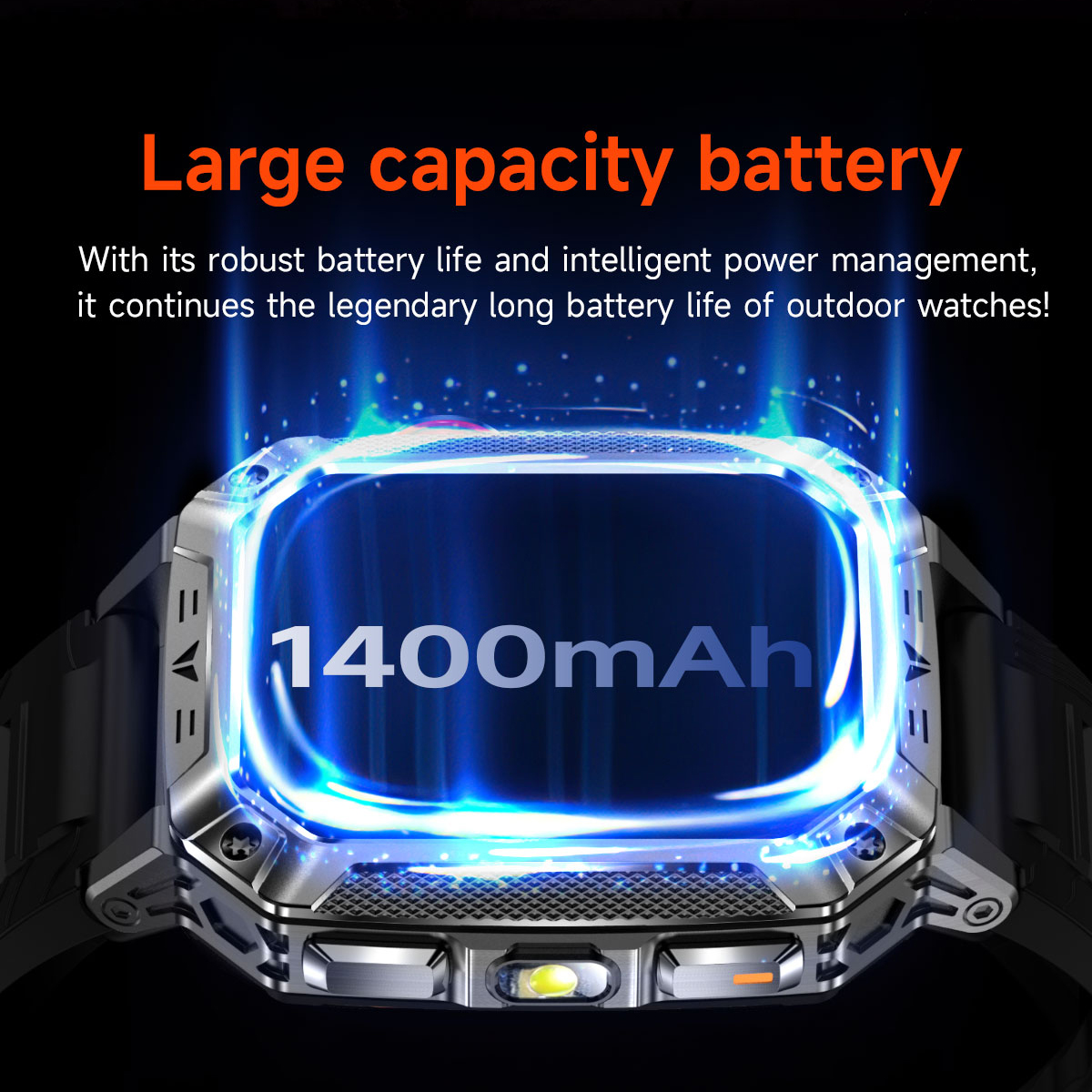 2026 New WATCH 1400mAh Militar - Outdoor Power Unlimited avis et prix
