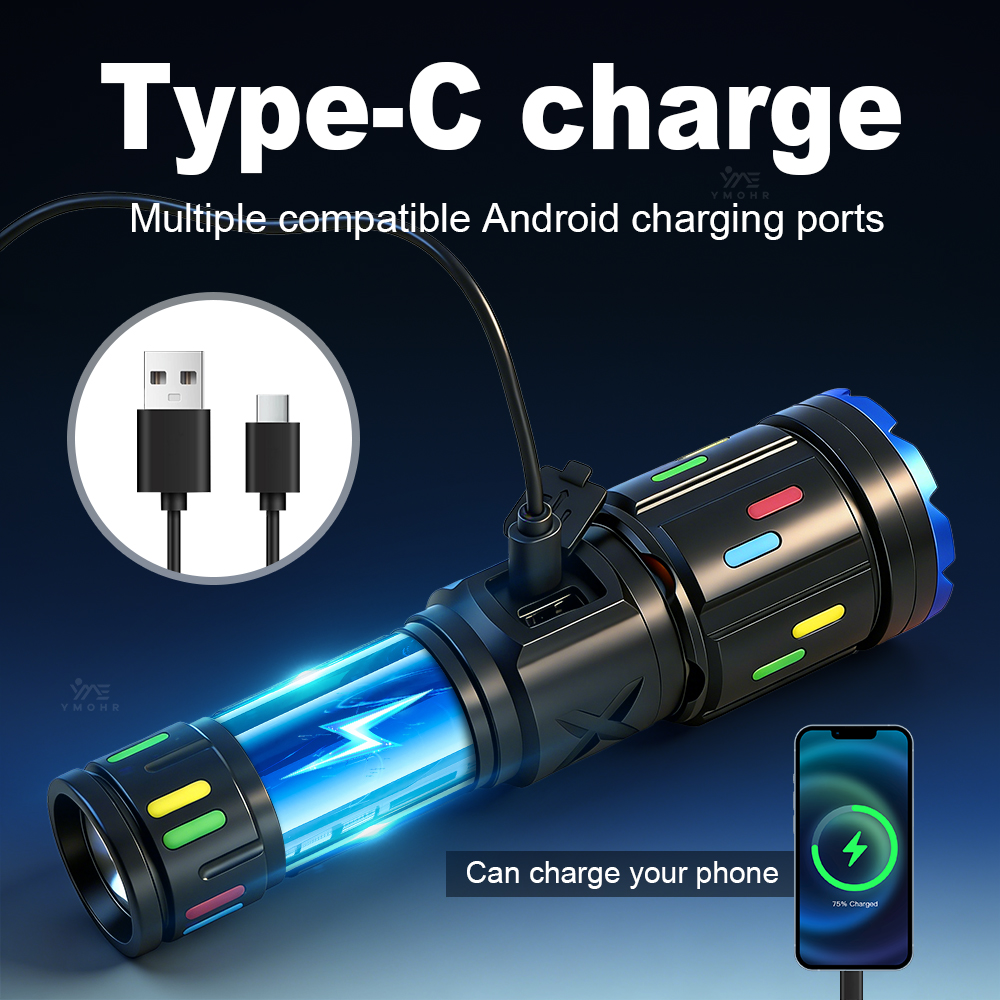 XHP70 High Power Camping Flash - Outdoor Power Bank avis et prix