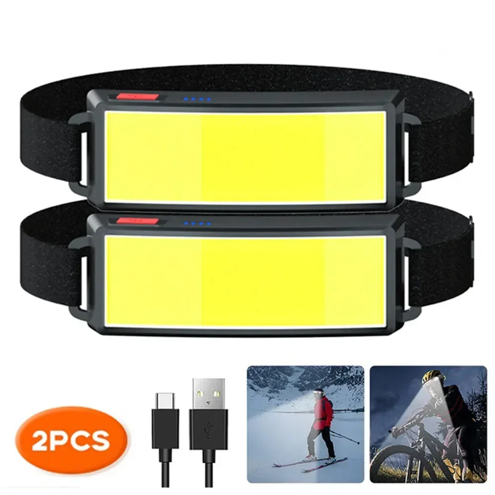 COB Portable LED Headlights Ou - Outdoor Usb Power Bank avis et prix
