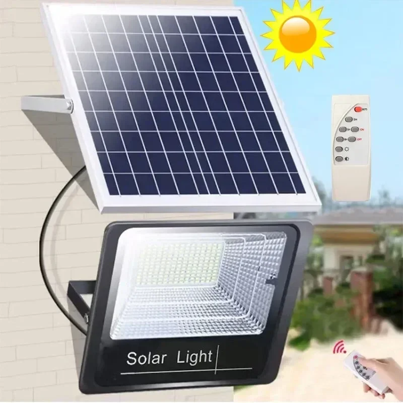 30W/60W/100W200W Solar Flood L - Outdoor Power Line avis et prix
