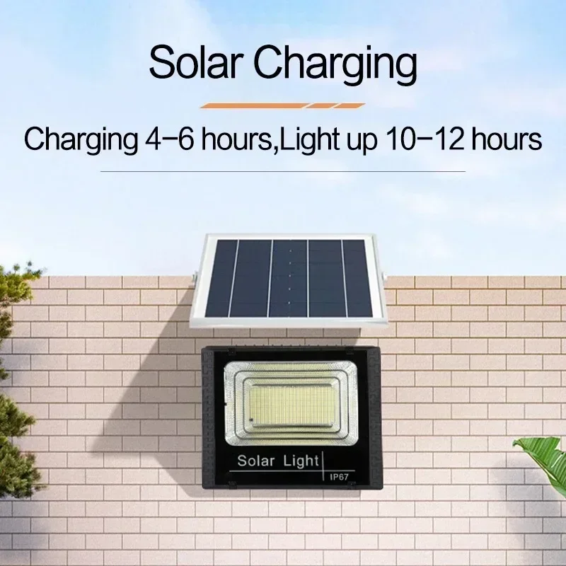 30W/60W/100W200W Solar Flood L - Outdoor Power Line avis et prix