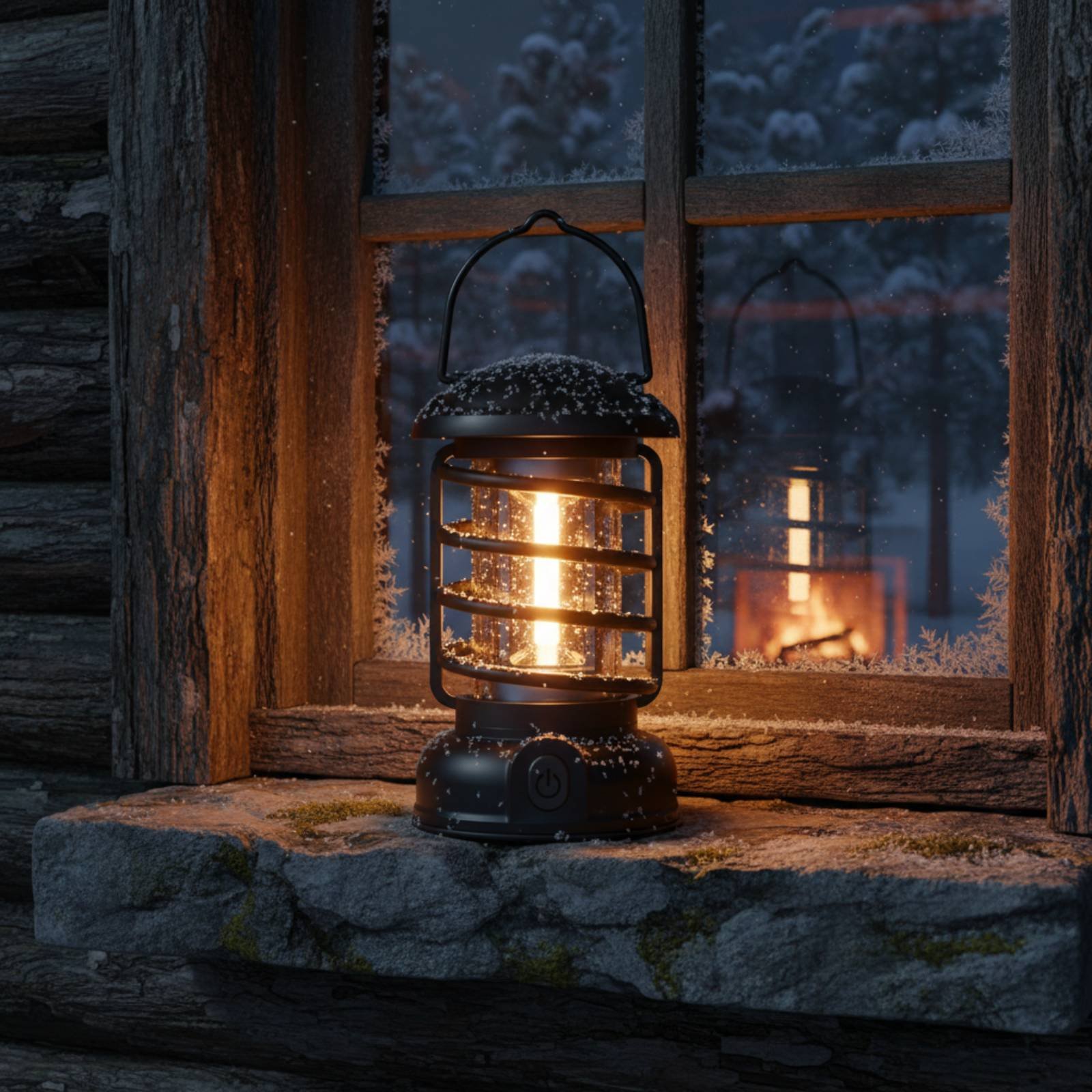 Retro Camping Lantern Two-Way  - Outdoor Power For Lights avis et prix