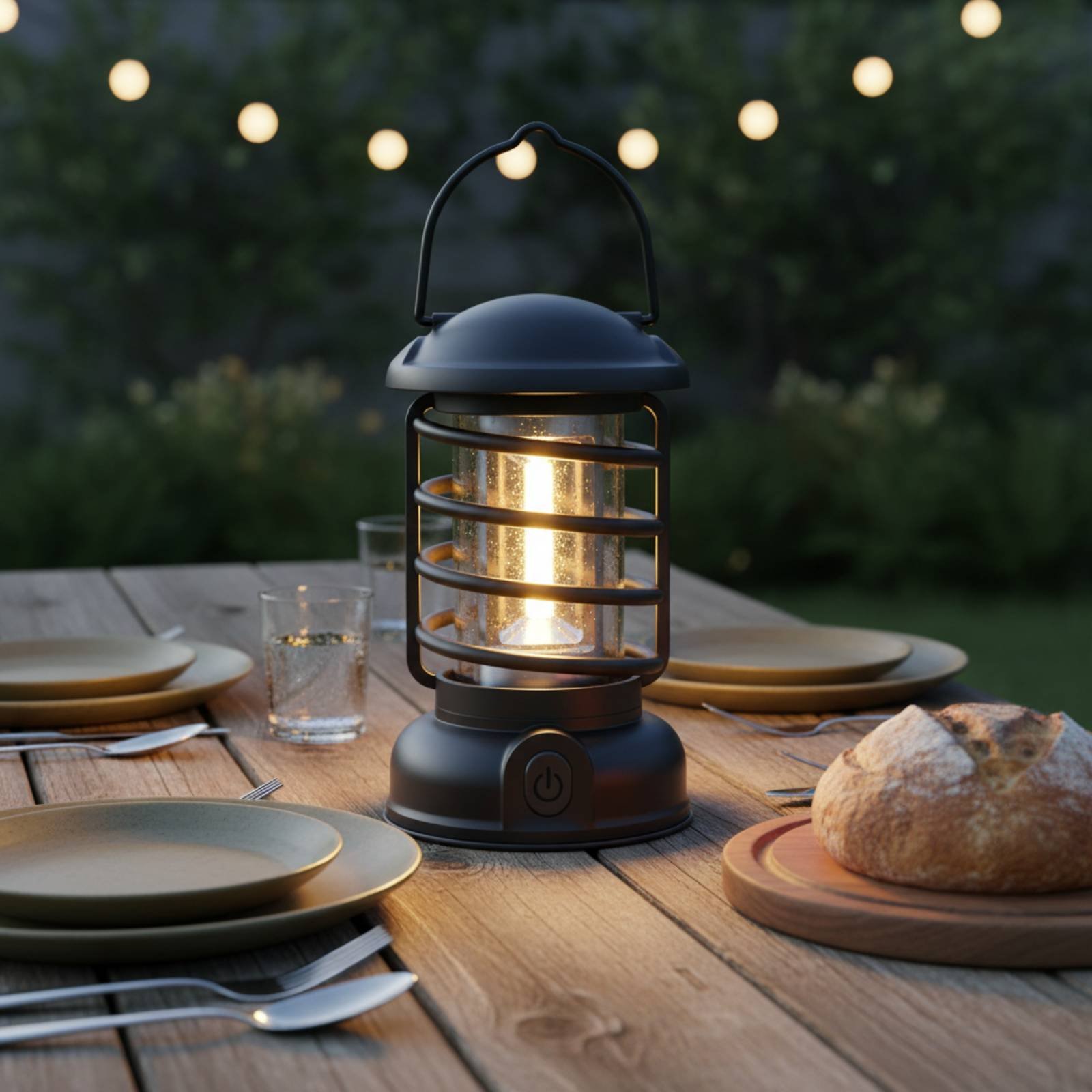 Retro Camping Lantern Two-Way  - Outdoor Power For Lights avis et prix
