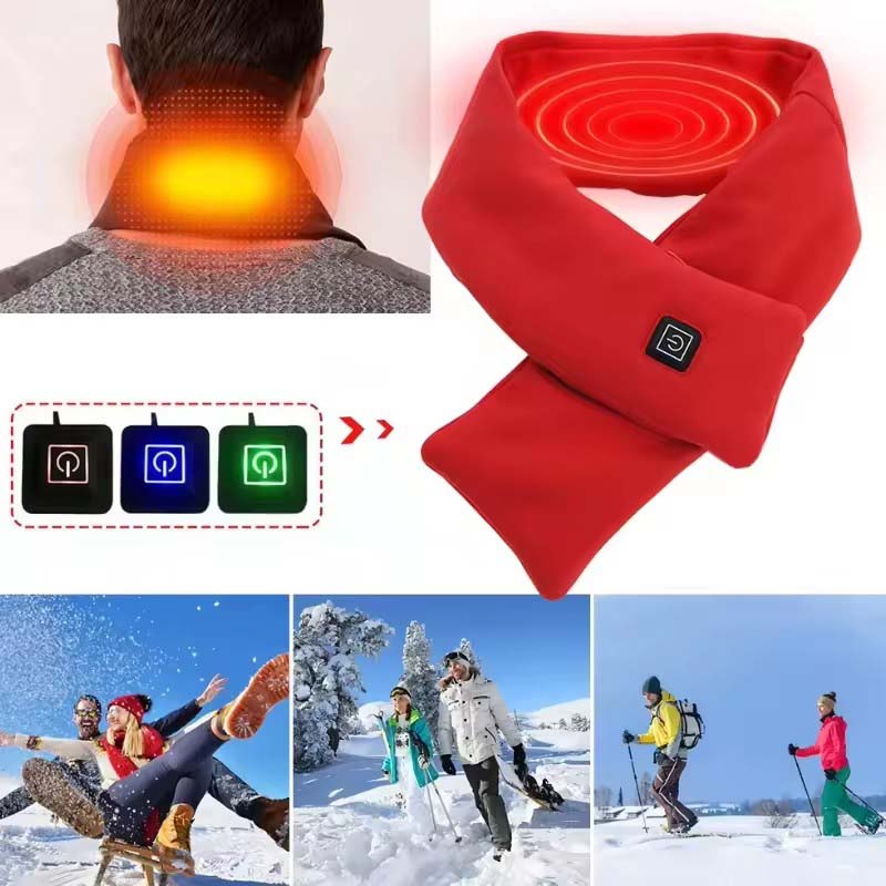 USB Women Men Heating Scarf Te - Outdoor Usb Power Bank avis et prix