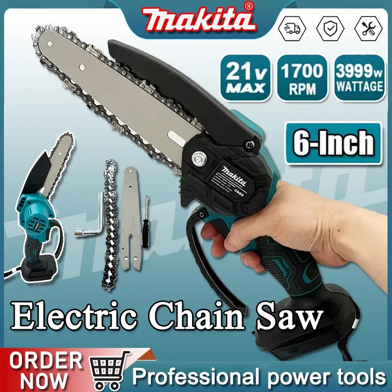 Makita 6-inch chainsaw timber  - Electric Chainsaw Battery avis et prix
