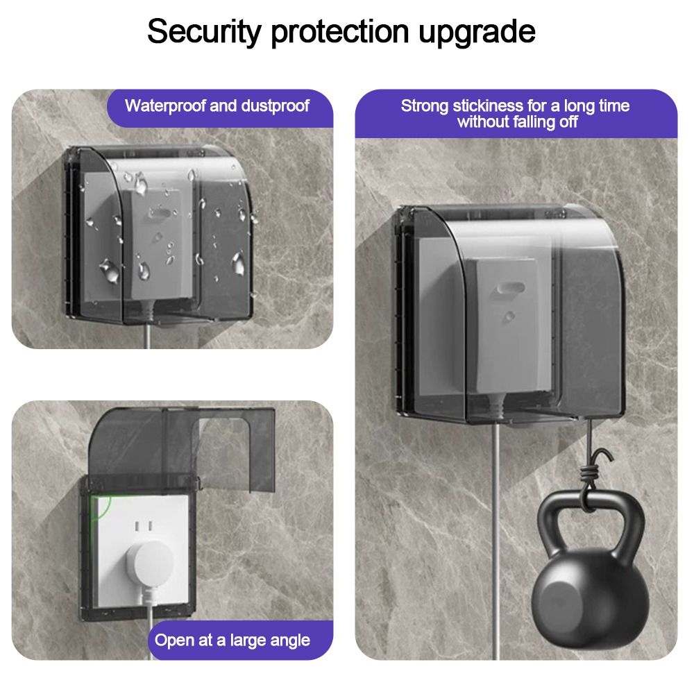 Wall-mounted Switch Protective - Outdoor Power Socket Cover avis et prix