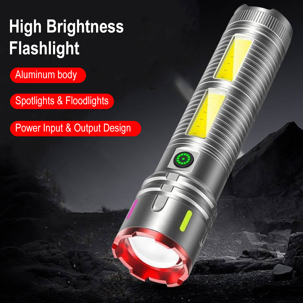 BORUiT Zoomable LED Flashlight - Outdoor Power Meter Bike avis et prix