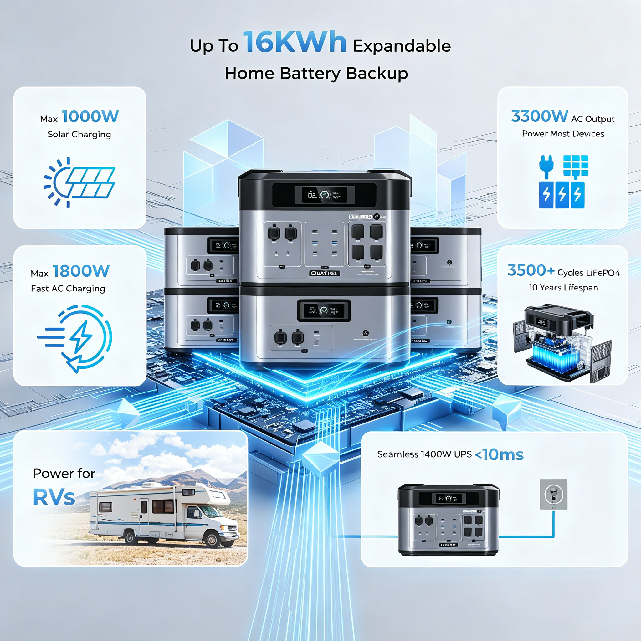 OUKITEL BP2000 PRO Portable Po - Portable Generator Inverter avis et prix