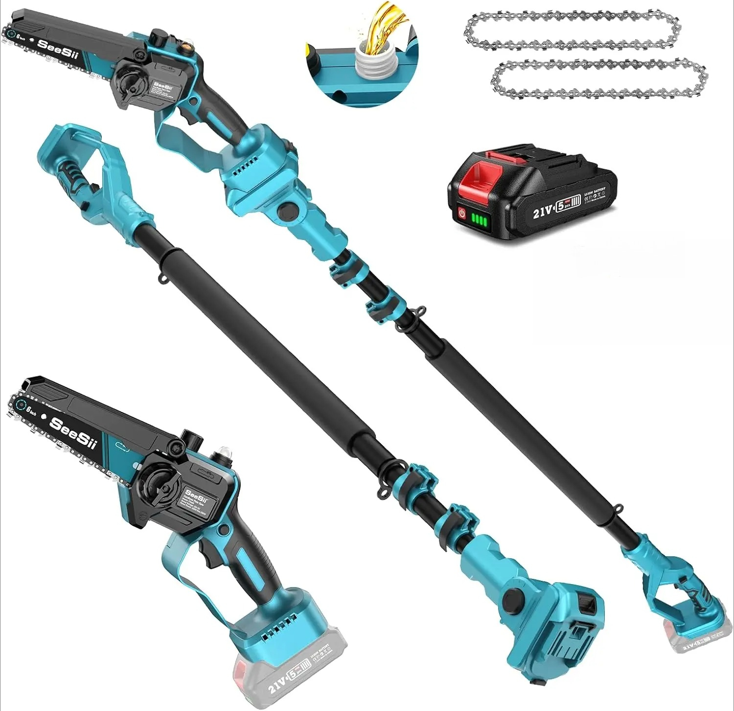 Garden Work Telescopic Pole Ch - Electric Chainsaw Battery avis et prix