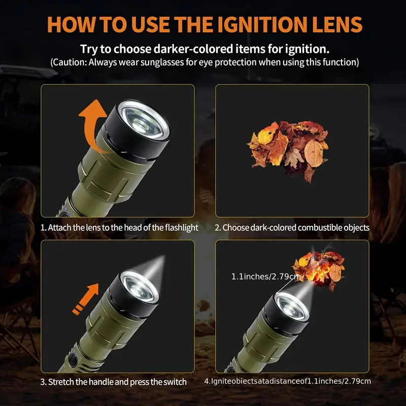 Flashlight Lighter & Power Ban - Outdoor Power Bank avis et prix