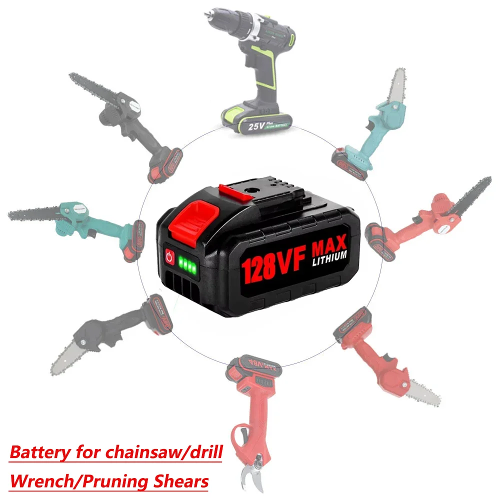 18V 21V 128VF 98VF Rechargeabl - Electric Chainsaw Battery avis et prix